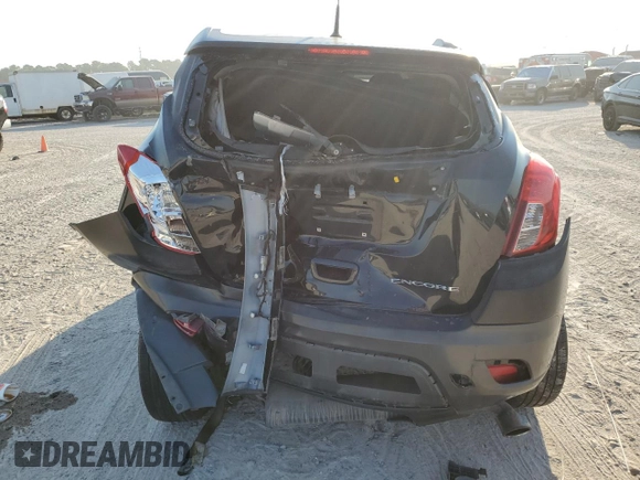 2014 Buick Encore Convenience with VIN KL4CJBSBXEB744506, listed as a Copart auction lot 75501304 with 107,959 mi miles and Salvage Title. Bid and sale history available at DreamBid. Image 6.