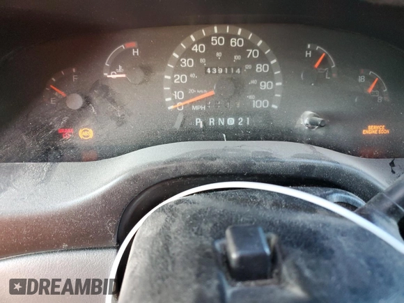 1999 Ford Econoline Cargo with VIN 1FTRE1420XHC02150, listed as a Copart auction lot 46551175 with 439,114 mi miles and Salvage Title. Bid and sale history available at carsss.com. Image 9.