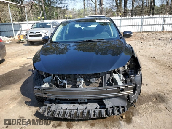 2017 Nissan Sentra S with VIN 3N1AB7AP3HY392978, listed as a Copart auction lot 47492374 with 55,888 mi miles and Salvage title. Bid and sale history available at DreamBid. Image 5.