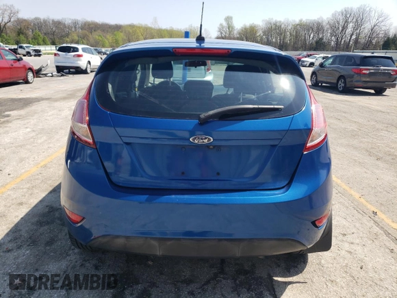 2018 Ford Fiesta SE with VIN 3FADP4EJ9JM126495, listed as a Copart auction lot 52684335 with 103,315 mi miles and Salvage Title. Bid and sale history available at DreamBid. Image 6.