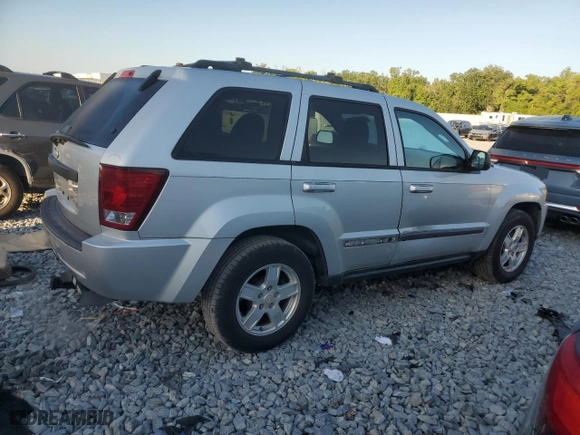 2007 Jeep Grand Cherokee Laredo with VIN 1J8GS48K67C583973, listed as a Copart auction lot 53351705 with 113,846 mi miles and Salvage Title. Bid and sale history available at carsss.com. Image 3.