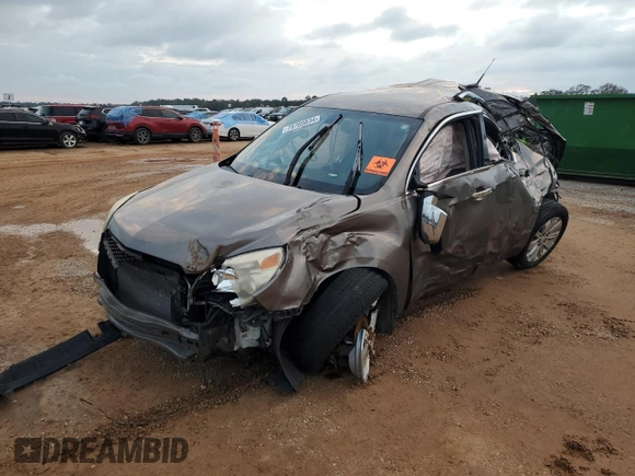 2010 Chevrolet Equinox LT w/2LT with VIN 2CNALPEW1A6372419, listed as a Copart auction lot 81258854 with 0 mi miles and Non Repairable. Bid and sale history available at carsss.com. Image 1.