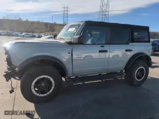 2021 Ford Bronco with VIN 1FMDE5DH7MLA94152, listed as a Copart auction lot 53561445 with 35,965 mi miles and Salvage Title. Bid and sale history available at carsss.com. Image 1.