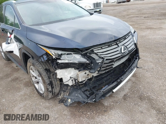 2016 Lexus RX 350 with VIN 2T2BZMCA1GC012079, listed as a IAAI auction lot 42265304 with 124,861 mi miles and . Bid and sale history available at DreamBid. Image 6.