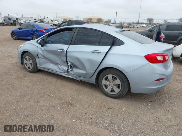2017 Chevrolet Cruze LS with VIN 1G1BC5SM7H7186077, listed as a IAAI auction lot 41745155 with 79,119 mi miles and . Bid and sale history available at DreamBid. Image 3.