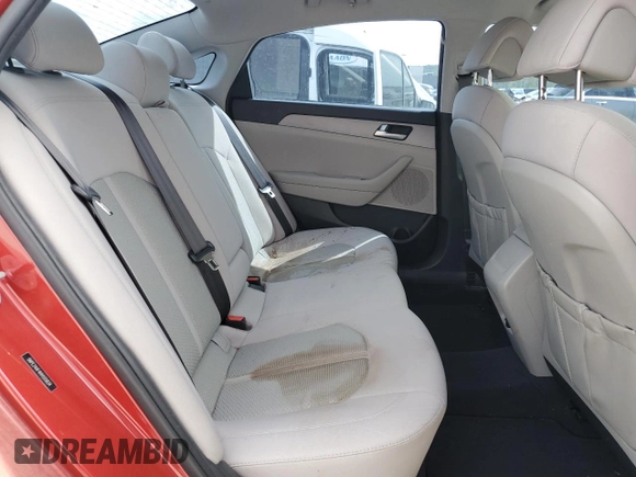 2017 Hyundai Sonata 2.4L with VIN 5NPE24AF4HH555834, listed as a Copart auction lot 53065195 with 103,853 mi miles and Clean Title. Bid and sale history available at carsss.com. Image 10.