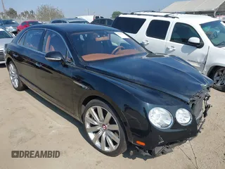 2015 Bentley Flying Spur V8 with VIN SCBET9ZA3FC042007, listed as a IAAI auction lot 40551620 with 27,039 mi miles and . Bid and sale history available at DreamBid. Image 1.