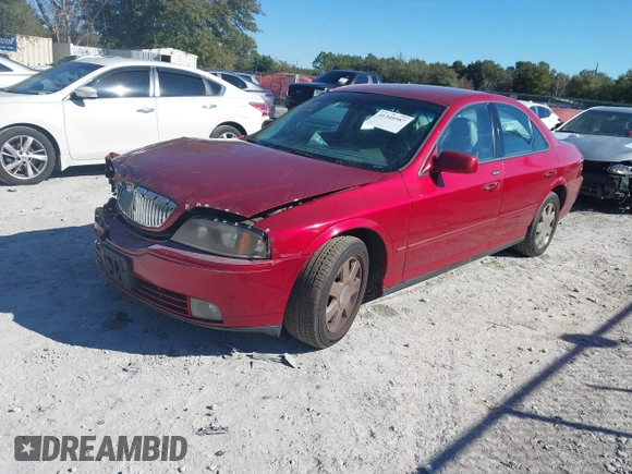 2004 Lincoln LS w/Luxury Pkg with VIN 1LNHM86S34Y642780, listed as a IAAI auction lot 41340587 with 1 mi miles. Bid and sale history available at carsss.com. Image 2.