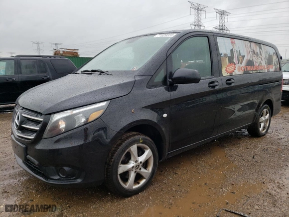 2018 Mercedes-Benz Metris Passenger Van with VIN WD4PG2EE4J3499630, listed as a Copart auction lot 71629223 with 96,589 mi miles. Bid and sale history available at carsss.com. Image 1.