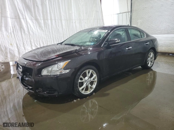 2014 Nissan Maxima 3.5 SV w/Premium Pkg with VIN 1N4AA5AP5EC457554, listed as a Copart auction lot 43269175 with 138,844 mi miles and Salvage Title. Bid and sale history available at carsss.com. Image 1.