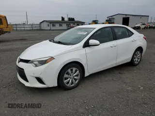2014 Toyota Corolla L z VIN 2T1BURHEXEC208546, wystawiony jako Copart lot #65858205 z przebiegiem 95 382 mil mil oraz Szkoda całkowita • Salvage title. Historia ofert i sprzedaży dostępna na DreamBid. Obrazek 1.