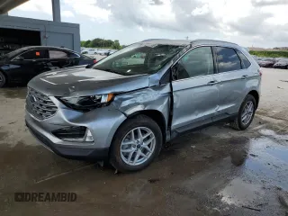 2022 Ford Edge SEL z VIN 2FMPK4J95NBB15398, wystawiony jako Copart lot #58097965 z przebiegiem 9 995 mil mil oraz Szkoda całkowita • Salvage title. Historia ofert i sprzedaży dostępna na DreamBid. Obrazek 1.