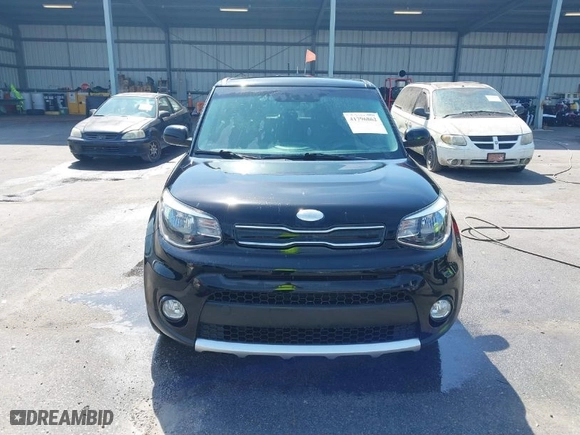 2018 Kia Soul + with VIN KNDJP3A52J7591503, listed as a IAAI auction lot 41796862 with 52,715 mi miles. Bid and sale history available at carsss.com. Image 12.