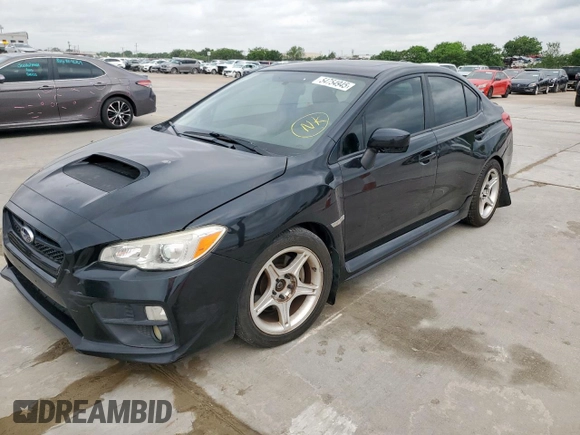 2017 Subaru WRX Premium with VIN JF1VA1E62H9801337, listed as a Copart auction lot 54754945 with Not provided miles and Clean title. Bid and sale history available at DreamBid. Image 1.