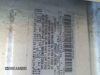 2018 Nissan Sentra SV z VIN 3N1AB7AP1JY264423, wystawiony jako Copart lot #60331565 z przebiegiem 128 315 mil mil oraz Szkoda całkowita • Salvage title. Historia ofert i sprzedaży dostępna na DreamBid. Obrazek 12.