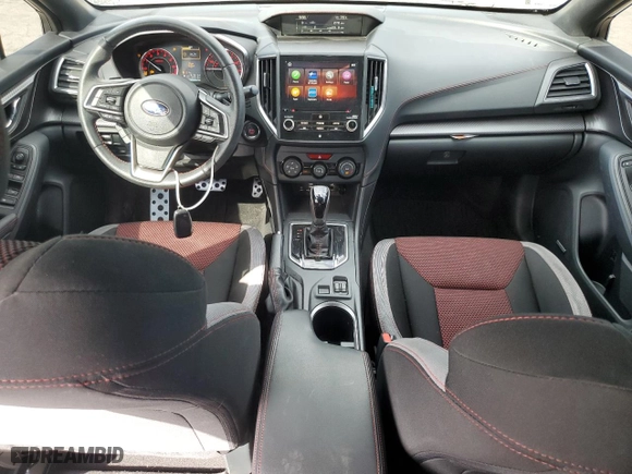 2020 Subaru Impreza Sport with VIN 4S3GKAM65L3610010, listed as a Copart auction lot 72472574 with 37,015 mi miles and Salvage Title. Bid and sale history available at carsss.com. Image 8.