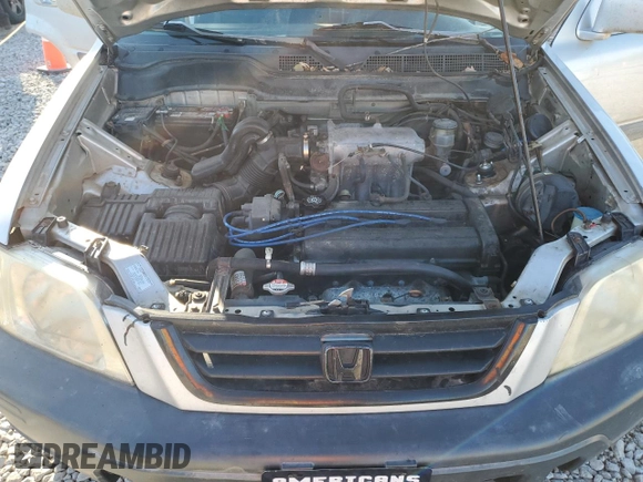1998 Honda CR-V EX with VIN JHLRD1769WC092439, listed as a Copart auction lot 76687984 with 305,242 mi miles and Salvage Title. Bid and sale history available at carsss.com. Image 12.