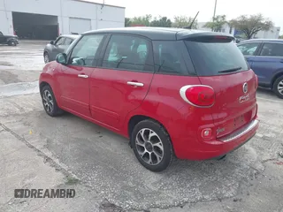 2015 FIAT 500L Easy with VIN ZFBCFABH2FZ031178, listed as a IAAI auction lot 41713378 with 110,830 mi miles and . Bid and sale history available at DreamBid. Image 3.