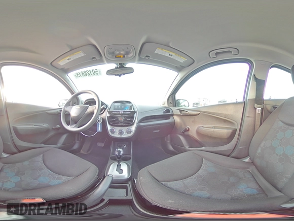 2017 Chevrolet Spark LS with VIN KL8CB6SA5HC767541, listed as a Copart auction lot 50128615 with 69,373 mi miles and Salvage Title. Bid and sale history available at carsss.com. Image 12.