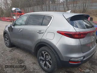 2020 Kia Sportage LX with VIN KNDPMCAC6L7630193, listed as a IAAI auction lot 42073485 with 48,743 mi miles. Bid and sale history available at carsss.com. Image 3.
