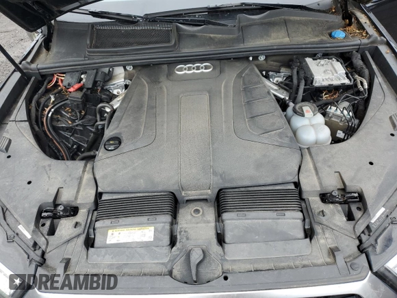 2019 Audi Q7 Premium with VIN WA1AHAF75KD024615, listed as a Copart auction lot 61334565 with 56,833 mi miles and Salvage title. Bid and sale history available at DreamBid. Image 12.