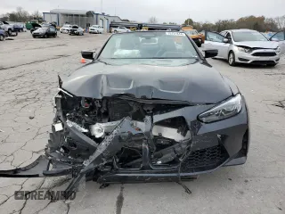 2022 BMW M4 Competition xDrive with VIN WBS33BA05NCJ12693, listed as a Copart auction lot 79721844 with 0 mi miles and Salvage Title. Bid and sale history available at carsss.com. Image 5.