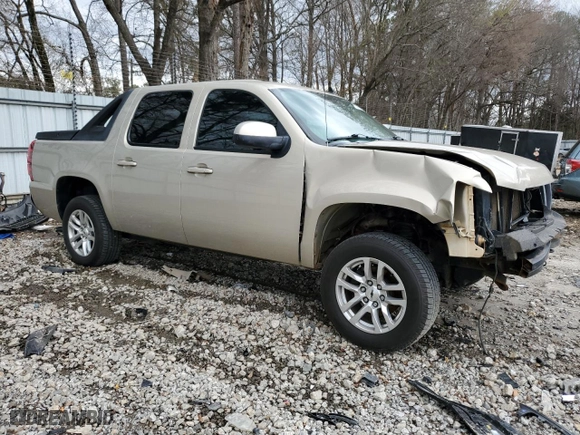 2008 Chevrolet Avalanche LTZ with VIN 3GNFK12338G282151, listed as a Copart auction lot 47839175 with NaN miles and Salvage Title. Bid and sale history available at carsss.com. Image 4.