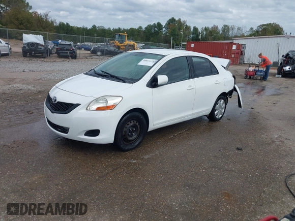 2010 Toyota Yaris with VIN JTDBT4K3XA1376716, listed as a IAAI auction lot 40864128 with 197,283 mi miles. Bid and sale history available at carsss.com. Image 19.
