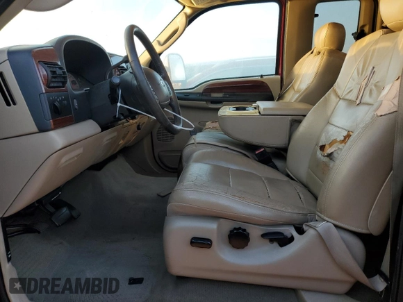2005 Ford Super Duty F-250 XL with VIN 1FTSX21545EA06954, listed as a Copart auction lot 73829564 with 217,314 mi miles and Salvage Title. Bid and sale history available at carsss.com. Image 7.