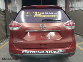 2015 Nissan Rogue S with VIN KNMAT2MT3FP559361, listed as a IAAI auction lot 41983856 with 152,866 mi miles. Bid and sale history available at carsss.com. Image 17.