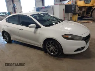 2014 Dodge Dart SXT with VIN 1C3CDFBB4ED860541, listed as a IAAI auction lot 41657286 with 100,670 mi miles. Bid and sale history available at carsss.com. Image 1.