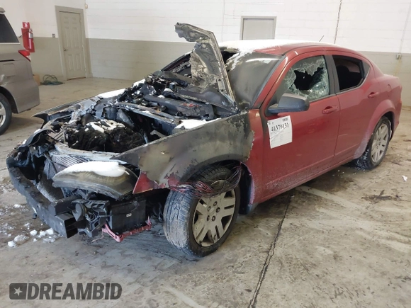 2012 Dodge Avenger SE with VIN 1C3CDZABXCN209344, listed as a IAAI auction lot 41379131 with Not Provided miles and . Bid and sale history available at DreamBid. Image 2.