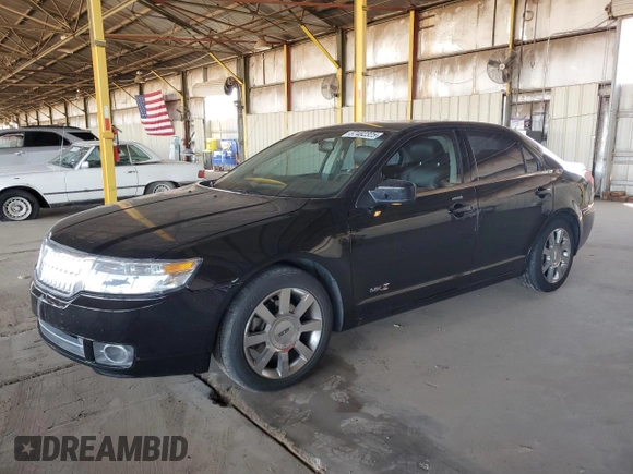 2008 Lincoln MKZ z VIN 3LNHM26TX8R646805, wystawiony jako Copart lot #57482325 z przebiegiem 124 200 mil mil oraz Szkoda całkowita • Salvage title. Historia ofert i sprzedaży dostępna na DreamBid. Obrazek 1.