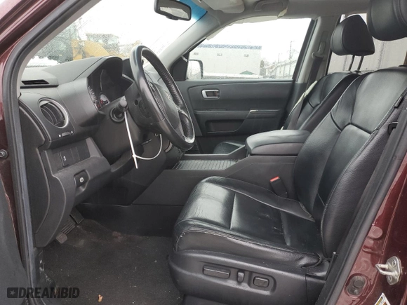 2012 Honda Pilot EX-L with VIN 5FNYF4H68CB047560, listed as a Copart auction lot 44019375 with 155,751 mi miles and Salvage Title. Bid and sale history available at carsss.com. Image 7.