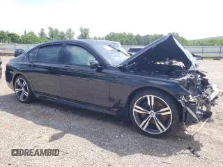 2016 BMW 7 Series 740i with VIN WBA7E2C59GG738509, listed as a Copart auction lot 52097993 with 0 mi miles. Bid and sale history available at carsss.com. Image 4.