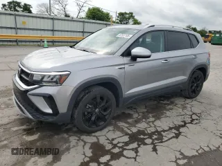 2022 Volkswagen Taos SE с VIN 3VVLX7B22NM005657, выставлен на аукционе Copart как лот 57337105 с пробегом 46 823 миль миль и Списание • Salvage title. История ставок и продаж доступна на DreamBid. Изображение 1.