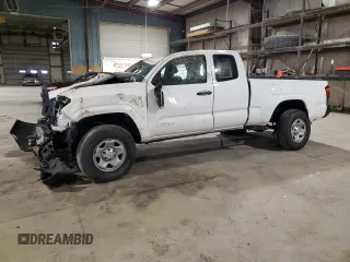 2018 Toyota Tacoma SR z VIN 5TFRX5GN8JX118646, wystawiony jako Copart lot #50597705 z przebiegiem Nie podano mil oraz Szkoda całkowita • Salvage title. Historia ofert i sprzedaży dostępna na DreamBid. Obrazek 1.