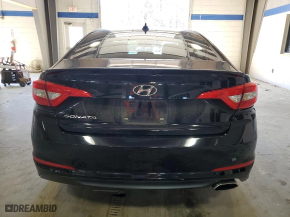 2015 Hyundai Sonata 2.4L SE with VIN 5NPE24AF6FH093323, listed as a Copart auction lot 52406005 with 113,592 mi miles and Salvage Title. Bid and sale history available at carsss.com. Image 6.