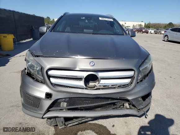 2016 Mercedes-Benz GLA with VIN WDCTG4EBXGJ211974, listed as a Copart auction lot 48571475 with 108,191 mi miles and Salvage Title. Bid and sale history available at carsss.com. Image 5.