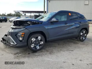 2024 Hyundai Kona SEL with VIN KM8HC3AB6RU106384, listed as a Copart auction lot 69511514 with 2,651 mi miles and Salvage Title. Bid and sale history available at carsss.com. Image 1.