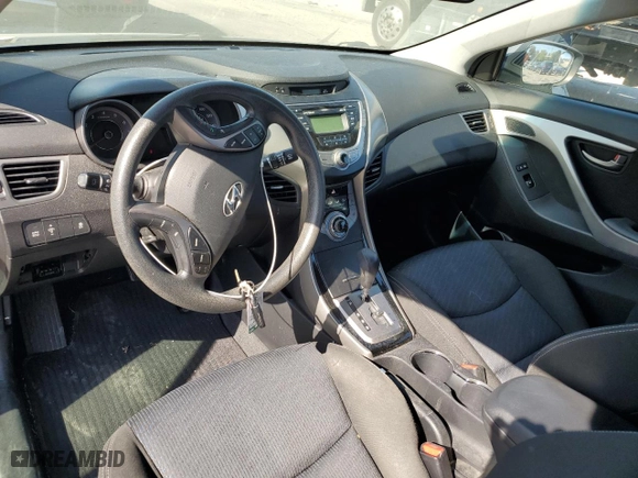 2013 Hyundai Elantra Coupe GS PZEV with VIN KMHDH6AE3DU000530, listed as a Copart auction lot 74739804 with 124,673 mi miles and Salvage Title. Bid and sale history available at carsss.com. Image 8.
