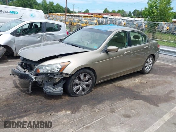 2009 Honda Accord EX with VIN 1HGCP26799A146897, listed as a IAAI auction lot 42307591 with 124,533 mi miles and . Bid and sale history available at DreamBid. Image 2.