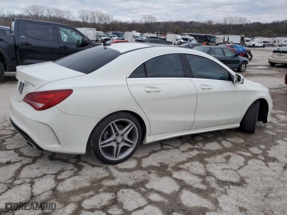 2014 Mercedes-Benz CLA-Class CLA 250 with VIN WDDSJ4EB2EN126142, listed as a Copart auction lot 83414104 with 123,984 mi miles and Clean Title. Bid and sale history available at carsss.com. Image 3.