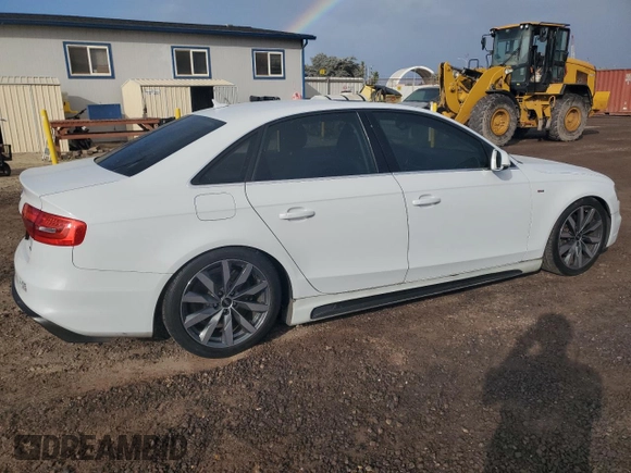 2014 Audi A4 Premium Plus with VIN WAUFFAFL8EN014333, listed as a Copart auction lot 48435875 with 73,756 mi miles and Clean Title. Bid and sale history available at carsss.com. Image 3.