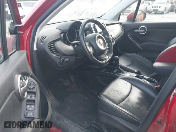 2016 FIAT 500X Trekking Plus with VIN ZFBCFXET3GP390507, listed as a IAAI auction lot 42178918 with 165,382 mi miles and . Bid and sale history available at DreamBid. Image 5.