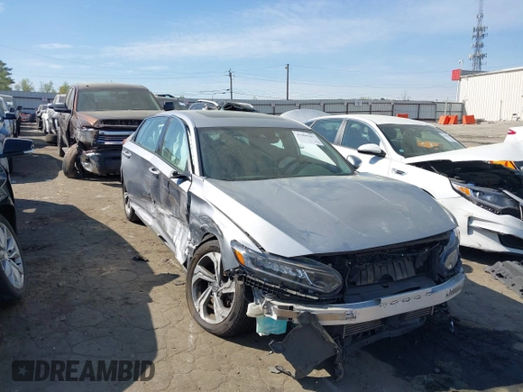 2018 Honda Accord EX-L z VIN 1HGCV2F57JA014214, wystawiony jako IAAI lot #41909287 z przebiegiem 81 388 mil mil oraz . Historia ofert i sprzedaży dostępna na DreamBid. Obrazek 1.