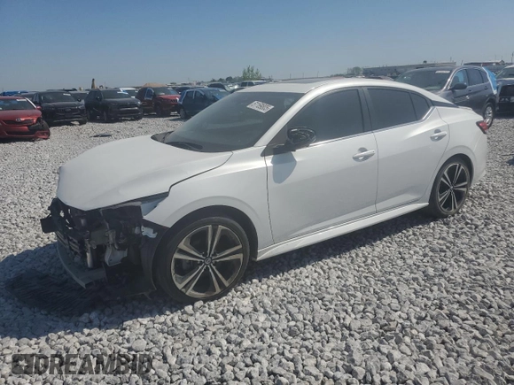 2021 Nissan Sentra SR with VIN 3N1AB8DV1MY285888, listed as a Copart auction lot 51169805 with 40,728 mi miles and Salvage Title. Bid and sale history available at DreamBid. Image 1.