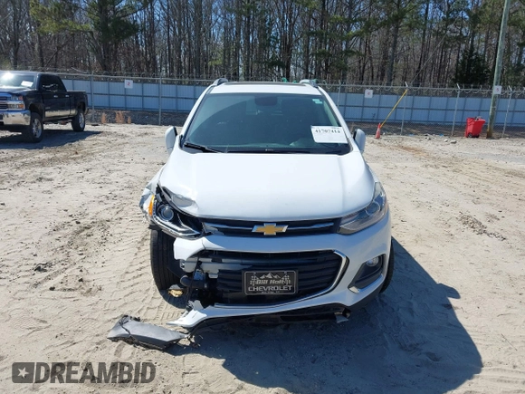 2017 Chevrolet Trax LT with VIN KL7CJRSB9HB084197, listed as a IAAI auction lot 41707414 with 91,666 mi miles and . Bid and sale history available at carsss.com. Image 13.