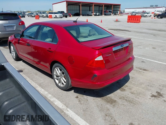 2012 Ford Fusion SEL with VIN 3FAHP0JA4CR389161, listed as a IAAI auction lot 42102898 with 215,073 mi miles. Bid and sale history available at carsss.com. Image 3.