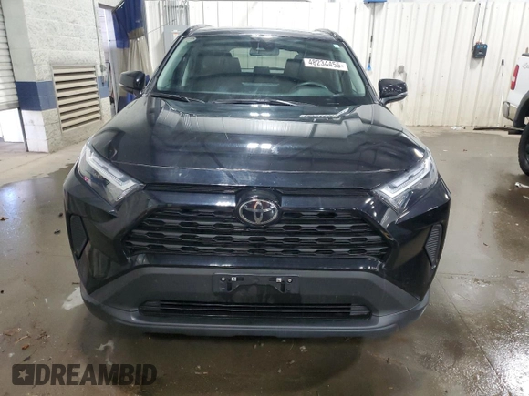 2024 Toyota RAV4 XLE with VIN 2T3P1RFV7RW455682, listed as a Copart auction lot 48234455 with 25,953 mi miles and Salvage Title. Bid and sale history available at DreamBid. Image 5.